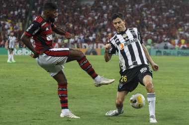 Brezilya Futbol Kupası - 16. Raunt: Flamengo ve Atletico-MG. 13 Temmuz 2022, Rio de Janeiro, Brezilya: Flamengo ile Atletico-MG arasındaki futbol maçı, Brezilya Futbol Kupası - 16. Raunt, Rio de Janeiro 'daki Maracana Stadyumu' nda Çarşamba günü oynanan 