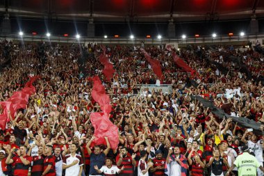 Brezilya Futbol Kupası - 16. Raunt: Flamengo ve Atletico-MG. 13 Temmuz 2022, Rio de Janeiro, Brezilya: Flamengo ile Atletico-MG arasındaki futbol maçı, Brezilya Futbol Kupası - 16. Raunt, Rio de Janeiro 'daki Maracana Stadyumu' nda Çarşamba günü oynanan 