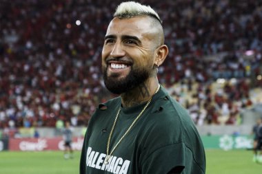 Brezilya Futbol Kupası - 16. Raunt: Flamengo ve Atletico-MG. 13 Temmuz 2022, Rio de Janeiro, Brezilya: Flamengo ile Atletico-MG arasındaki futbol maçı, Brezilya Futbol Kupası - 16. Raunt, Rio de Janeiro 'daki Maracana Stadyumu' nda Çarşamba günü oynanan 