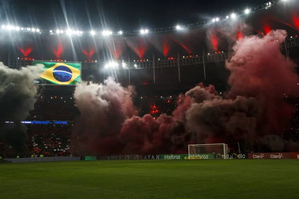 Brazília Labdarúgó Kupa Forduló Flamengo Atletico 2022 Július Rio Janeiro — Stock Fotó