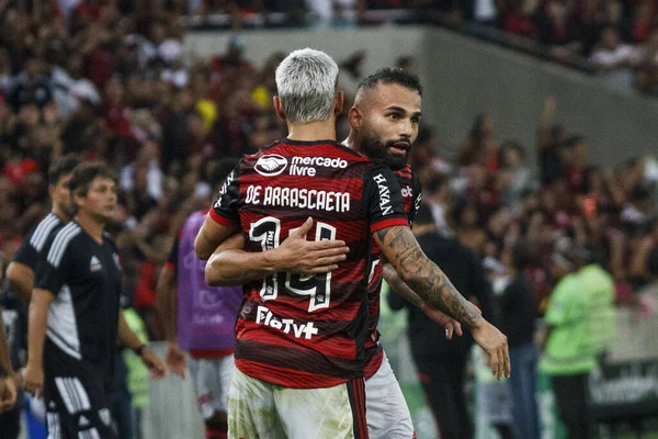 Brasilianische Fußballmeisterschaft Achtelfinale Flamengo Und Atlético Juli 2022 Rio Janeiro — Stockfoto