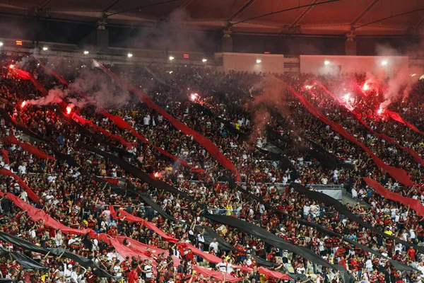Brazylia Puchar Piłki Nożnej Runda Flamengo Atletico Lipca 2022 Rio — Zdjęcie stockowe