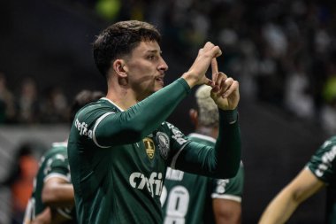 Brezilya Futbol Kupası - 16. Raunt: Palmeiras Sao Paulo 'ya karşı. 14 Temmuz 2022, Sao Paulo, Brezilya: 14 Temmuz Perşembe günü Sao Paulo 'daki Allianz Parque Stadyumu' nda düzenlenen Brezilya Futbol Kupası - 16. Baba!