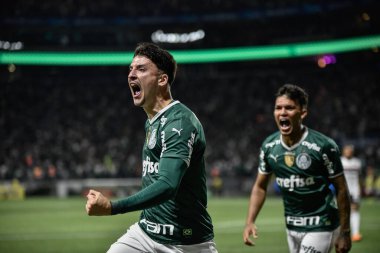Brezilya Futbol Kupası - 16. Raunt: Palmeiras Sao Paulo 'ya karşı. 14 Temmuz 2022, Sao Paulo, Brezilya: 14 Temmuz Perşembe günü Sao Paulo 'daki Allianz Parque Stadyumu' nda düzenlenen Brezilya Futbol Kupası - 16. Baba!