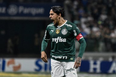 Brezilya Futbol Kupası - 16. Raunt: Palmeiras Sao Paulo 'ya karşı. 14 Temmuz 2022, Sao Paulo, Brezilya: 14 Temmuz Perşembe günü Sao Paulo 'daki Allianz Parque Stadyumu' nda düzenlenen Brezilya Futbol Kupası - 16. Baba!