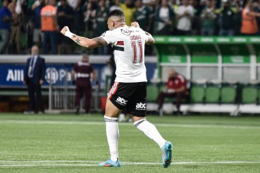 Brezilya Futbol Kupası - 16. Raunt: Palmeiras Sao Paulo 'ya karşı. 14 Temmuz 2022, Sao Paulo, Brezilya: 14 Temmuz Perşembe günü Sao Paulo 'daki Allianz Parque Stadyumu' nda düzenlenen Brezilya Futbol Kupası - 16. Baba!