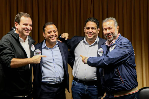 Acto Para Confirmar Felipe Santa Cruz Como Candidato Vicegobernador Río —  Fotos de Stock