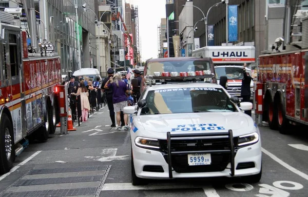 Tour Bicicleta Guerreros Heridos Ciudad Nueva York Julio 2022 Nueva — Foto de Stock