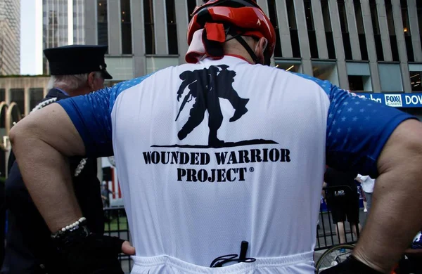 Wounded Warriors Bike Tour New York City July 2022 New — ストック写真