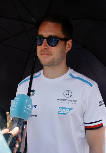 Pressekonferenz Mit Den Fahrern Der Nyc Formel Prix 2022 Juli — Stockfoto