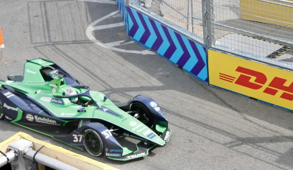 Brazilská Cassidy Pole Pozice Finálové Kvalifikační Série 2022 Nyc Formule — Stock fotografie