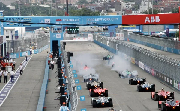 Final Race 2022 Nyc Formula Prix July 2022 New York — Stock Photo, Image