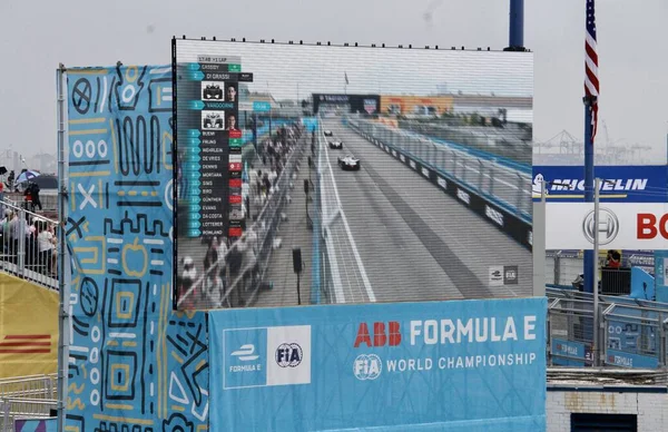 2022 Nyc Formula Prix Son Yarışı Temmuz 2022 New York — Stok fotoğraf