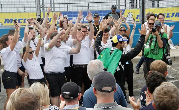 Podium 2022 Nyc Formula Prix July 2022 New York Usa — Foto de Stock