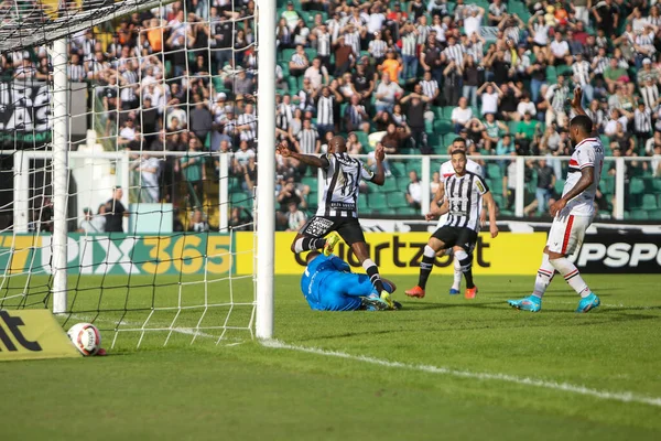 Чемпионат Бразилии Футболу Третий Дивизион Figueirense Botafogo Июля 2022 Года — стоковое фото