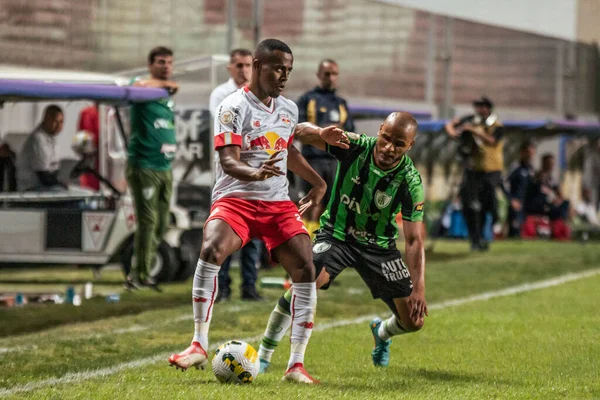 Brazilian Soccer Championship America Red Bull Bragantino July 2022 Belo — Stockfoto