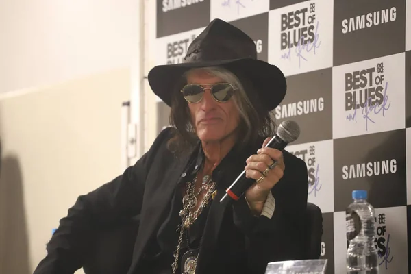 Press Conference Joe Perry Lan Lanh Yohan Kisser Samsung Best — ストック写真