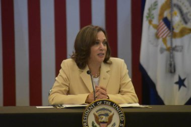US Vice President Kamala Harris delivers remarks at the 113th NAACP National Convention in Atlantic City, NJ. July 18, 2022, Atlantic City, New Jersey, USA
