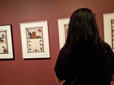 Sao Paulo 'daki sergi, Brezilyalı yazar Ariano Suassuna' nın yarattığı silah sanatıyla ilgili sanat, müzik toplantıları ve konuşmaları bir araya getiriyor. 20 Temmuz 2022, Sao Paulo, Brezilya: Sao Paulo 'daki Bank of Brazil Kültür Merkezi' nde sergi