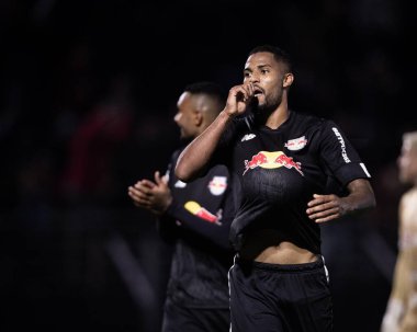 Brezilya Futbol Şampiyonası: Red Bull Bragantino Fortaleza 'ya karşı. 20 Temmuz 2022, Braganca Paulista, Sao Paulo, Brezilya: Nabi Abi 'de düzenlenen Brezilya Futbol Şampiyonası' nın 18. turu için geçerli olan Red Bull Bragantino ve Fortaleza arasındaki futbol maçı 