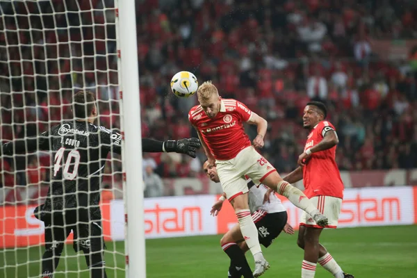 Brezilya Futbol Şampiyonası - Uluslararası Sao Paulo 'ya karşı. 20 Temmuz 2022, Porto Alegre, Rio Grande do Sul, Brezilya: Beira-Rio Stadyumu 'nda düzenlenen Brezilya Futbol Şampiyonası' nın 18. turu için geçerli olan Internacional ve Sao Paulo arasındaki futbol maçı