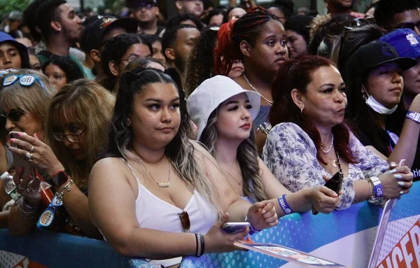 Romeo Santos Performs Live Nbc Todays Citi Summer Concert Series — Zdjęcie stockowe