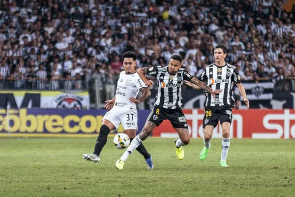 Brazilian Soccer Championship Atletico Corinthians July 2022 Belo Horizonte Minas — Stockfoto