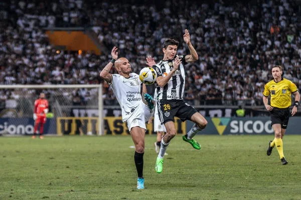 Brasilianische Fußballmeisterschaft Atletico Gegen Corinthians Juli 2022 Belo Horizonte Minas — Stockfoto