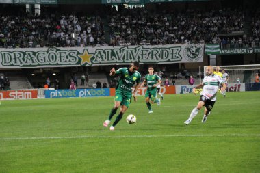 Brazilian Soccer Championship: Coritiba vs Cuiaba. July 25, 2022, Coritiba, Parana, Brazil: Soccer match between Curitiba and Cuiaba, valid for the 19th round of Brazilian Soccer Championship, held at Couto Pereira stadium, in Curitiba, Parana