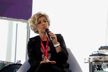 Rio Humanorama Konuşma Festivali, Sao Paulo 'da düzenlenmektedir. 28 Temmuz 2022, Sao Paulo, Brezilya: Carla Carvalho Dias, Celso Barbosa, Luiz Calainho ve Luis Justo gibi kişiler temayı tartıştılar