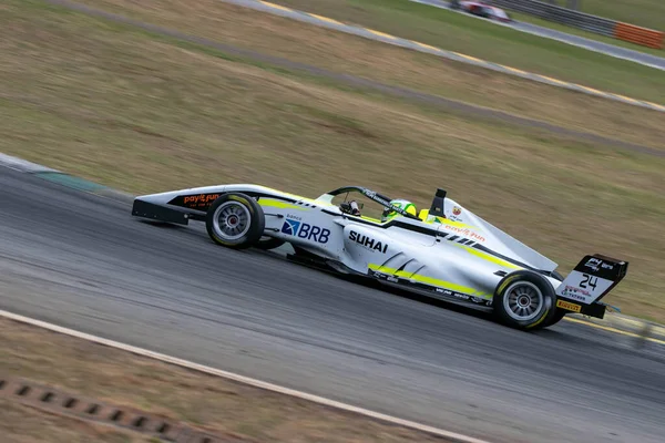 Motorsport Fia Zdarma Praxe Pro Formule4 Brazílie2022 Července 2022 Sao — Stock fotografie