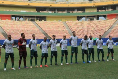 Brezilya Futbol Şampiyonası - 3. Lig: Manaus Botafogo-PB 'ye karşı. 30 Temmuz 2022, Manaus, Amazonas, Brezilya: Manaus ve Botafogo-PB arasındaki futbol maçı, Brezilya Futbol Şampiyonası 'nın 17. turu için geçerlidir - 3.