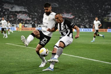 Brezilya Futbol Şampiyonası: Korintliler Botafogo 'ya karşı. 30 Temmuz 2022, Sao Paulo, Brezilya: Sao Paulo 'daki Neo Quimica Arena Stadyumu' nda düzenlenen Brezilya Futbol Şampiyonası 'nın 20. turu için geçerli olan Korintliler ve Botafogo arasındaki futbol maçı