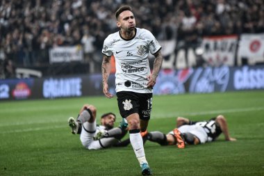 Brezilya Futbol Şampiyonası: Korintliler Botafogo 'ya karşı. 30 Temmuz 2022, Sao Paulo, Brezilya: Sao Paulo 'daki Neo Quimica Arena Stadyumu' nda düzenlenen Brezilya Futbol Şampiyonası 'nın 20. turu için geçerli olan Korintliler ve Botafogo arasındaki futbol maçı