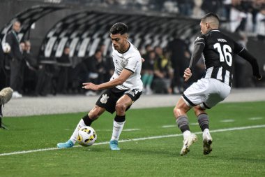 Brazilian Soccer Championship: Corinthians vs Botafogo. July 30, 2022, Sao Paulo, Brazil: Soccer match between Corinthians and Botafogo, valid for the 20th round of Brazilian Soccer Championship, held at Neo Quimica Arena stadium, in Sao Paulo