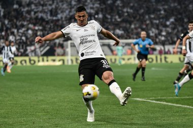 Brezilya Futbol Şampiyonası: Korintliler Botafogo 'ya karşı. 30 Temmuz 2022, Sao Paulo, Brezilya: Sao Paulo 'daki Neo Quimica Arena Stadyumu' nda düzenlenen Brezilya Futbol Şampiyonası 'nın 20. turu için geçerli olan Korintliler ve Botafogo arasındaki futbol maçı