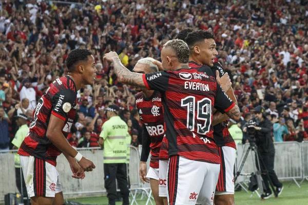 Brazilian Soccer Championship Flamengo Atletico July 2022 Rio Janeiro Brazil — Stok fotoğraf