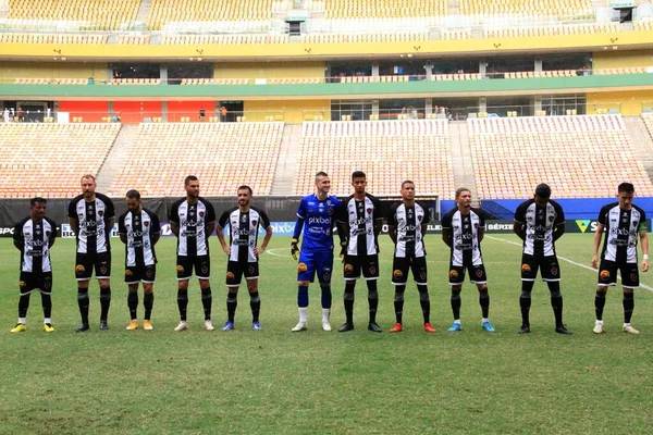 Mistrovství Brazílie Fotbale Divize Manaus Botafogo Července 2022 Manaus Amazonas — Stock fotografie