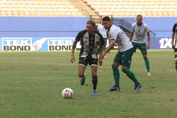 Brezilya Futbol Şampiyonası Lig Manaus Botafogo Karşı Temmuz 2022 Manaus — Stok fotoğraf
