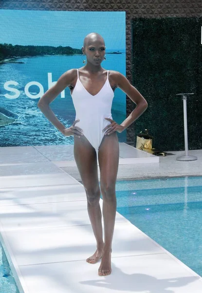 New York Swim Week Sah Collection Nysw22 July 2022 New — 스톡 사진