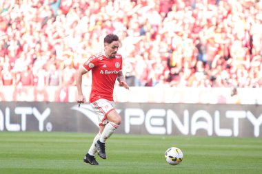 Brezilya Futbol Şampiyonası: Uluslararası Atletico-MG karşılaşması. 31 Temmuz 2022, Porto Alegre, Rio Grande do Sul, Brezilya: Brezilya 'nın 20. turu için geçerli olan iç saha ve Atletico Mineiro arasındaki futbol karşılaşması