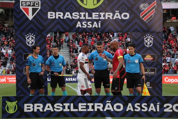 Brazilian Soccer Championship Athletico Paranaense Sao Paulo July 2022 Curitiba — Fotografia de Stock