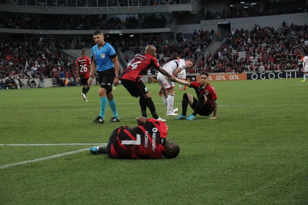 Brazilian Soccer Championship Athletico Paranaense Sao Paulo July 2022 Curitiba — стокове фото