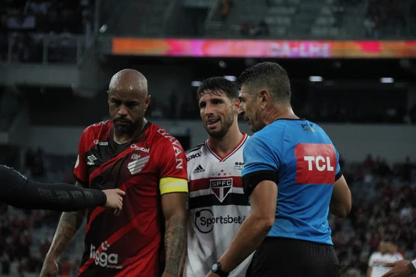 Brazilian Soccer Championship Athletico Paranaense Sao Paulo July 2022 Curitiba — Stockfoto