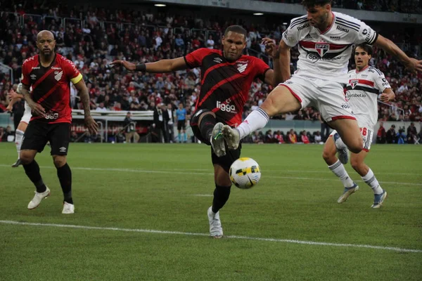 Brazilian Soccer Championship Athletico Paranaense Sao Paulo July 2022 Curitiba — 图库照片