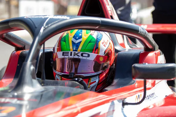 Drivers Action Brb Formula Brazil Race Interlagos Racetrack July 2022 — Foto de Stock