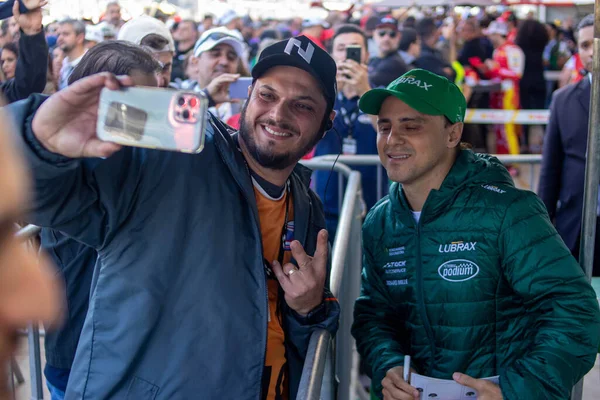 Série Stock Car Pro Formule Koná Závodní Dráze Interlagos Července — Stock fotografie