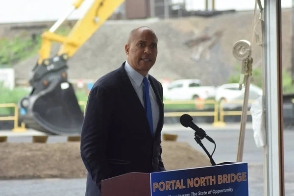 Governor Murphy New Jersey Department Transportation Secretary Pete Buttigieg Host — Stockfoto