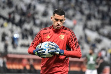 Libertadores Soccer Cup - Quarterfinals: Corinthians vs Flamengo. August 2, 2022, Sao Paulo, Brazil: Soccer match between Corinthians and Flamengo, valid for the first leg of Libertadores Soccer Cup - Quarterfinals, held at Neo Quimica Arena stadium