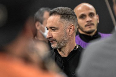 Libertadores Soccer Cup - Quarterfinals: Corinthians vs Flamengo. August 2, 2022, Sao Paulo, Brazil: Soccer match between Corinthians and Flamengo, valid for the first leg of Libertadores Soccer Cup - Quarterfinals, held at Neo Quimica Arena stadium